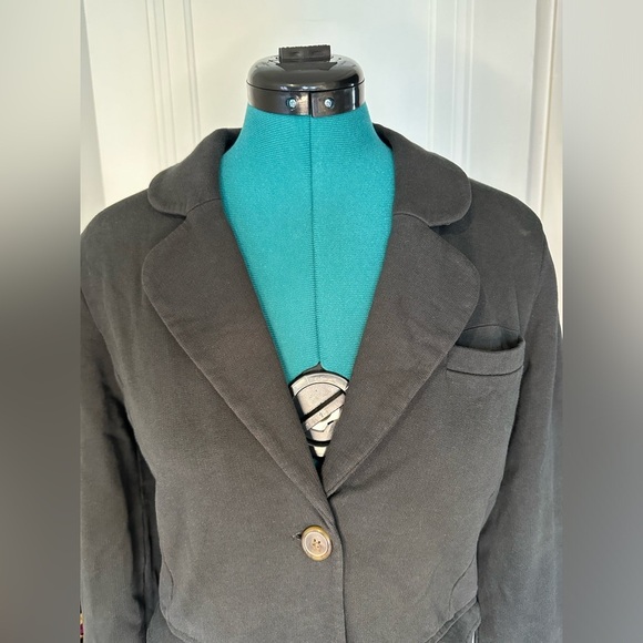 J.Crew 100% cotton dark gray suit jacket medium - Picture 5 of 14